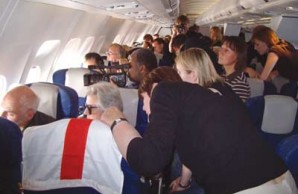Passengers Viewing Eclipse
