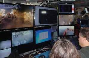 scientists aboard Vector